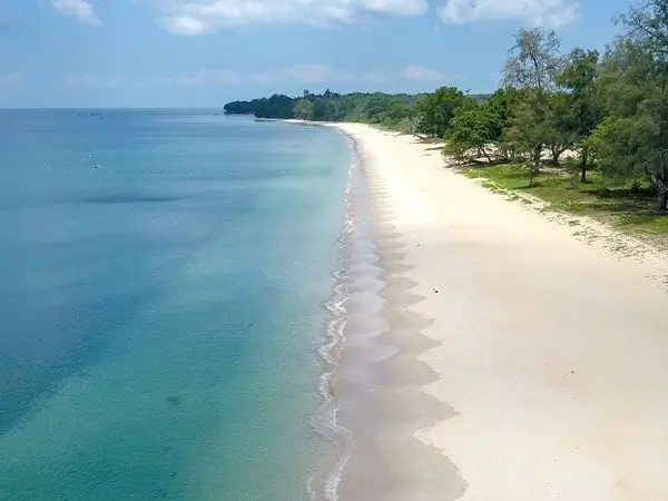 Desaru Beach in Johor Bahru Malaysia