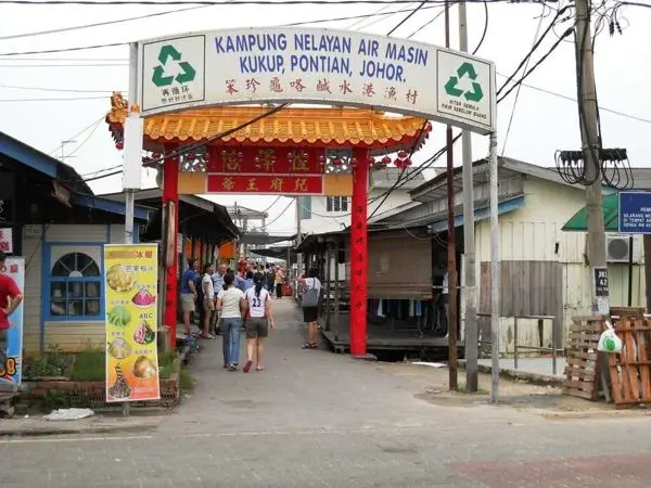 Kukup Fishing Village in Johor Bahru Malaysia