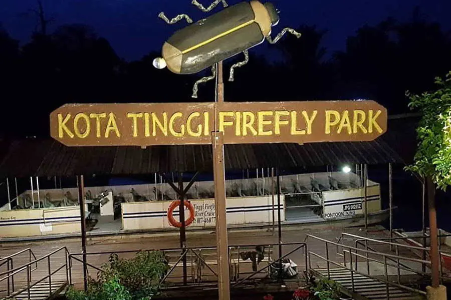 Kota Tinggi Firefly Park in Johor Bahru Malaysia