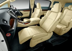 Luxury Private Car Singapore JB - Toyota Alphard Vellfire interior